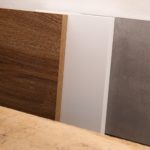 Eiche, Beton und Schneeweiß