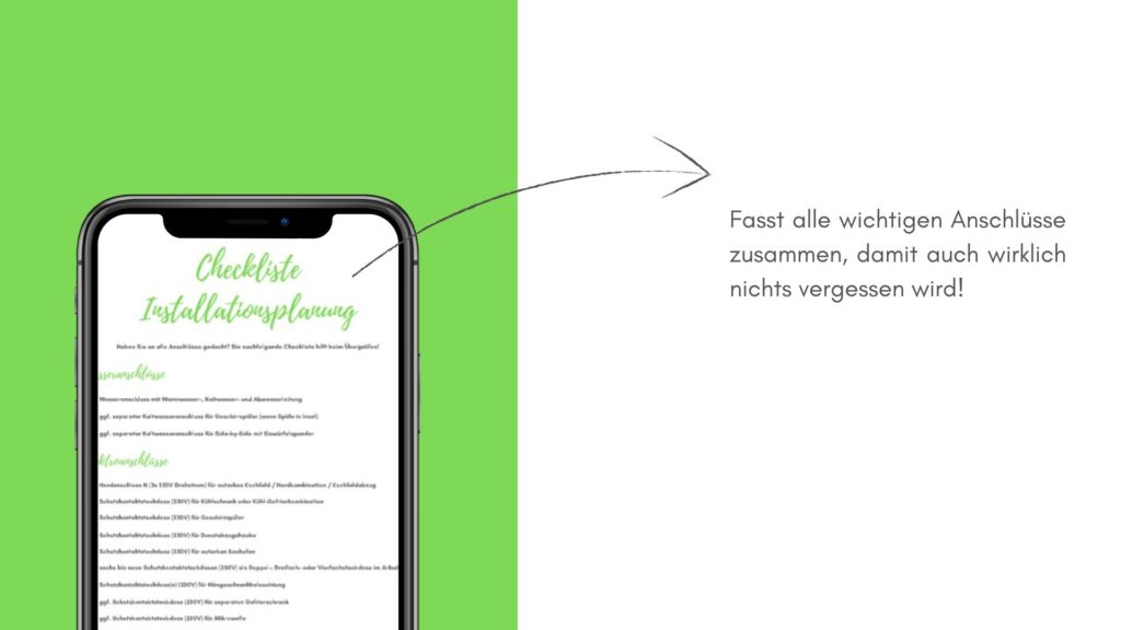 Checkliste-Installationsplanung